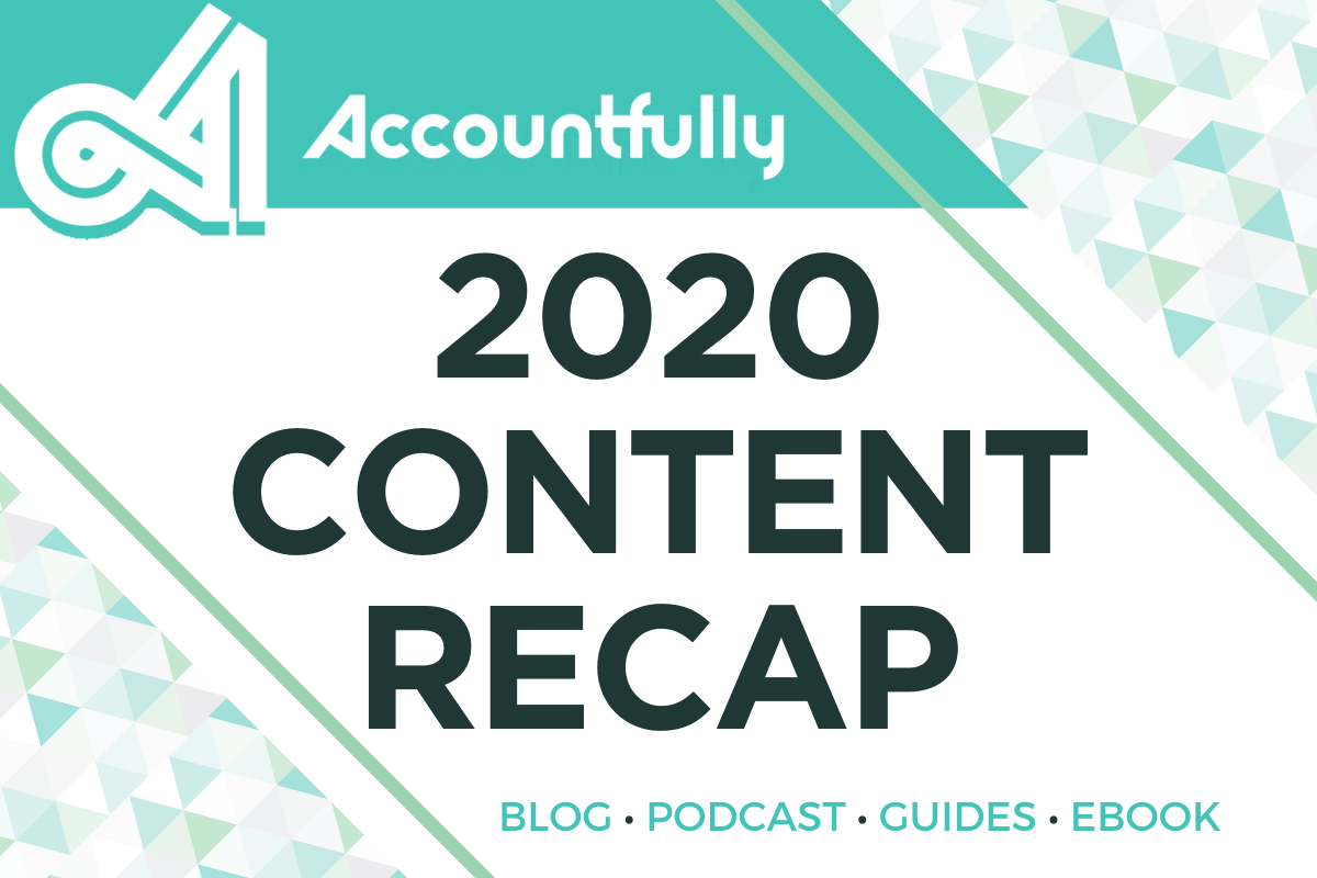 2020 Content Recap